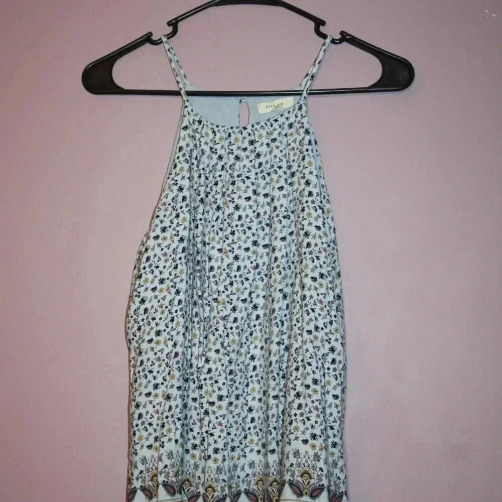 Gilli Tank Top with Flowers and Strips - Picture 13 of 14